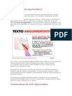 Qué Es Un Texto Argumentativo 5B