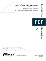 Lavadoras-Centrifugadoras: Montaje Fijo en Gabinete Consulte La Página 9 para La Identificación de Modelos