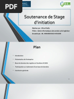 Présentation Soutenance de Stage