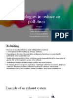 Technologies To Reduce Air Pollution