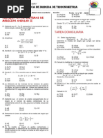 PRÁCTICA DE Dirigida de Trigonometria: Tarea Domiciliaria