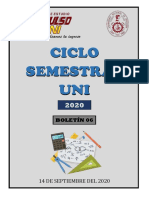 Ciclo Semestral UNI