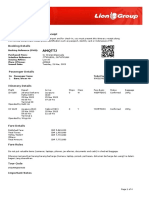 Amqttj: Lion Air Eticket Itinerary / Receipt