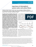 Novick Et Al (2016) - The Increasing Importance of Atmospheric Demand For Ecosystem Water and Carbon Fluxes