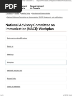 2022 To 2024 Workplan National Advisory Committee On Immunization (NACI) - Canada - Ca