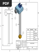 Item Quantity Name: Hoist System