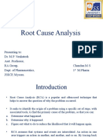 Root Cause Analysis