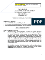 Tata Ibadah Pertukaran Pelayan Kebaktian Gki Klasis Magelang Gki Salatiga