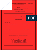 Moot Memorial - Case 3 - Respondent