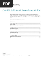 Onvue Policies & Procedures Guide: Pearson Vue Confidential