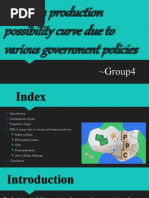 Production Possibility Curve