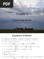 Linear Design Models: Beard & Mclain, "Small Unmanned Aircraft," Princeton University Press, 2012 Chapter 5: Slide 1