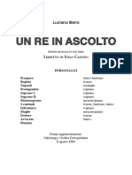 Luciano Berio - Un Re in Ascolto (Libretto Di Italo Calvino)