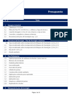 Presupuesto: It. Tarea 1 Desagüe Industrial