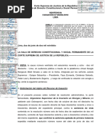 Corte Suprema de Justicia de La República Sala de Derecho Constitucional y Social Permanente