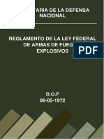 10 Reglamento Ley Federal Armas Fuego Explosivos