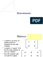 Determinants