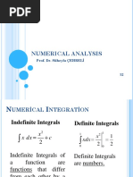 Numerical Analysis: Prof. Dr. Süheyla ÇEHRELİ