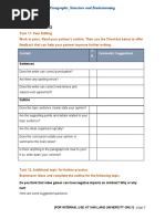 Iii. Post Writing: AVTC2 - Unit 7 - Opinion Paragraphs - Structure and Brainstorming