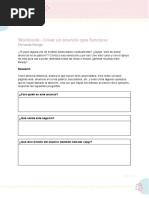 Ideas para Anuncios Workbook 2