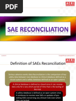 Sae Reconciliation