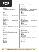 546 - English Level Test Upper Intermediate b2