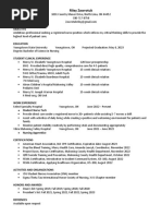 Nurse Resume