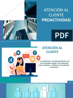 Atención Al Cliente Proactividad