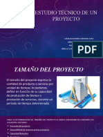 Exposicion Estudio Técnico de Un Proyecto