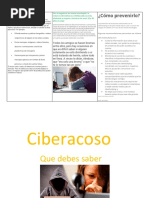 ¿Cómo Prevenirlo?: ¿Qué Es Ciberacoso?