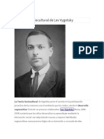 La Teoría Sociocultural de Lev Vygotsky