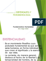 Filosofía Existencialista Y Fenomenología: Fundamentos Humanistas