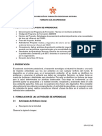 Proceso Dirección de Formación Profesional Integral Formato Guía de Aprendizaje