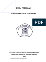 Buku Panduan: Penyusunan Karya Tulis Ilmiah