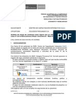 Análisis de Riesgo de Confusión Entre Signos Que Se Refieren A Servicios de Clase 41 de La Nomenclatura Oficial: Inexistencia - Mala Fe: Inexistencia