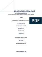 Universidad Dominicana O&M: Escuela de Ingenieria Civil