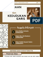 Persamaan Garis Kedudukan Garis: Kelompok 1 - Matematika A 2022