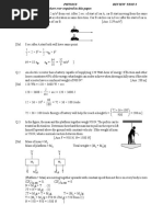 PHYSICS - 11th (J) Review Test-5