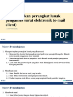 Menggunakan Perangkat Lunak Pengakses Surat Elektronik (E-Mail Client)