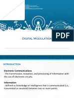 Subject Title: Digital Modulation