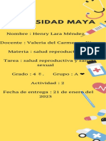 Henry Lara Méndez, 4A, EF, Salud Reproductiva y Salud Sexual.