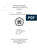 IK3B - 12 - Kholan Mustaqim - Jobsheet 2 - CTE (Common Table Expression) Dan Pivot Table