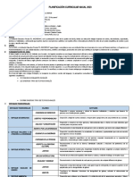 Planificación Curricular Anual 2023 - 4° Primaria