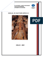 Manual de Anatomía Médica Ii: CICLO I - 2021