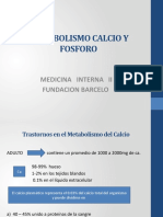 Metabolismo Calcio y Fosforo