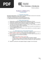 Producto Académico #1: Ética, Ciudadanía y Globalización