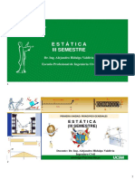 Estática Iii Semestre: Dr. Ing. Alejandro Hidalgo Valdivia Escuela Profesional de Ingeniería Civil