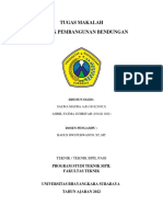 Tugas Makalah Dampak Pembangunan Bendungan: Program Studi Teknik Sipil Fakultas Teknik