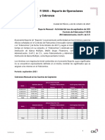 F/2935 - Reporte de Operaciones y Cobranza