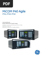 Micom P40 Agile: Ge Grid Solutions